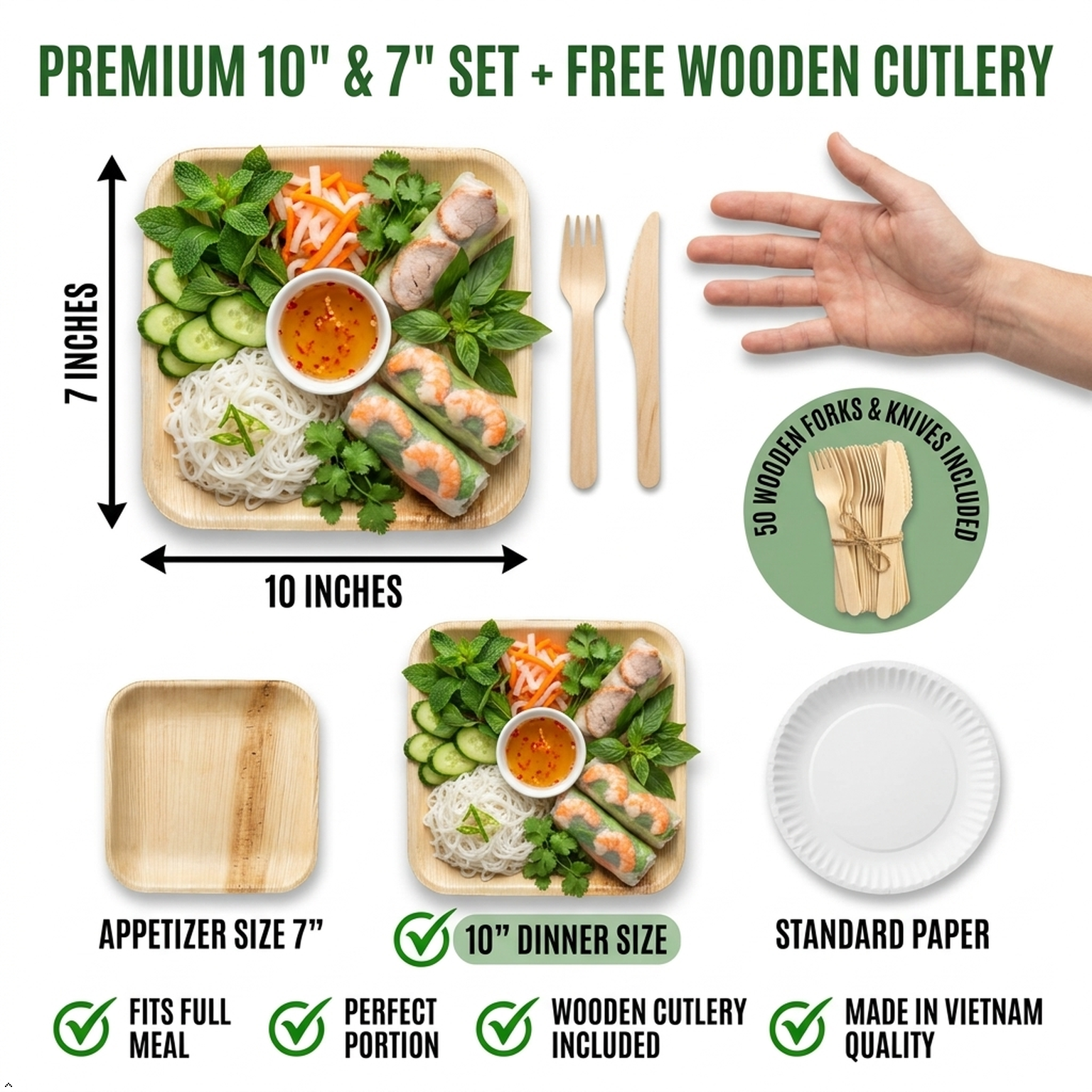 Bamboo Disposable Plates: The Elegant, Eco-Friendly Alternative for Modern Entertaining