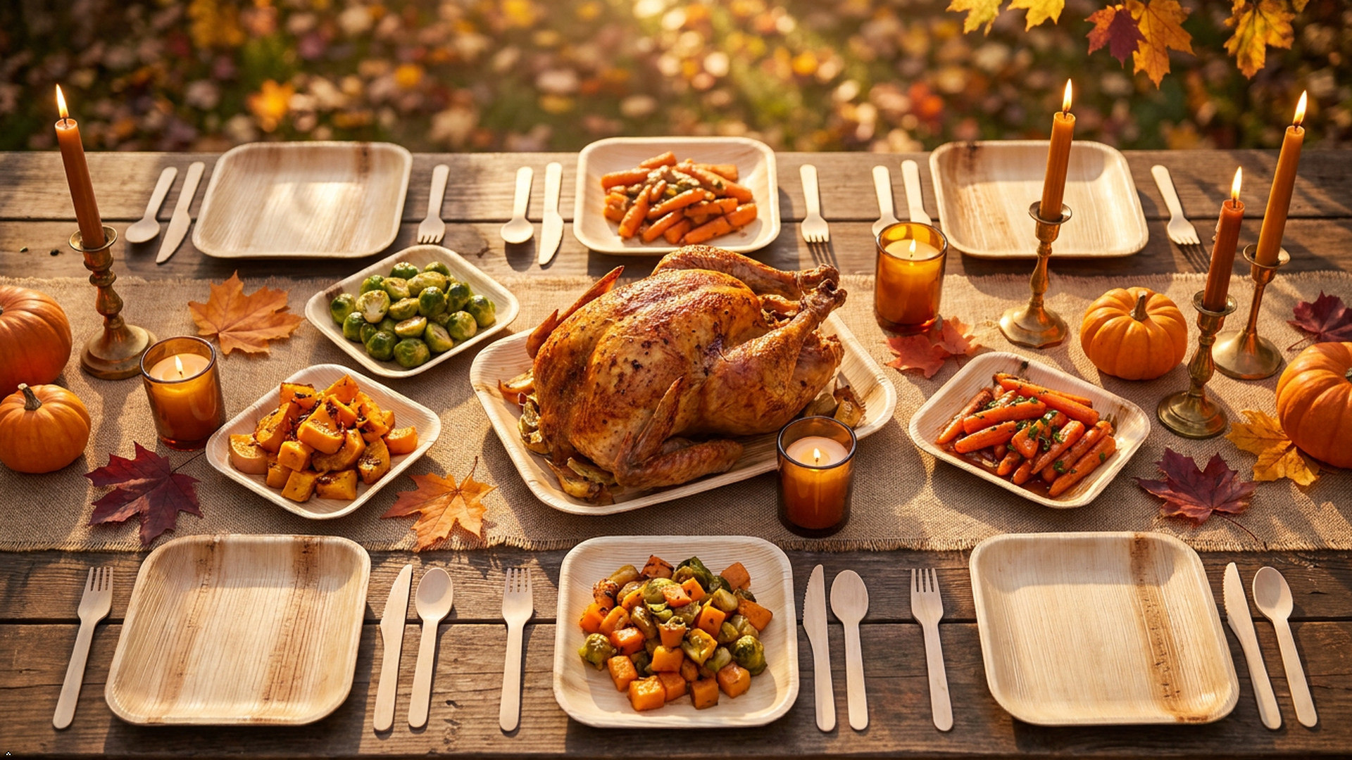 Palm Leaf Plates Bulk for Weddings & Catering | Lericopez