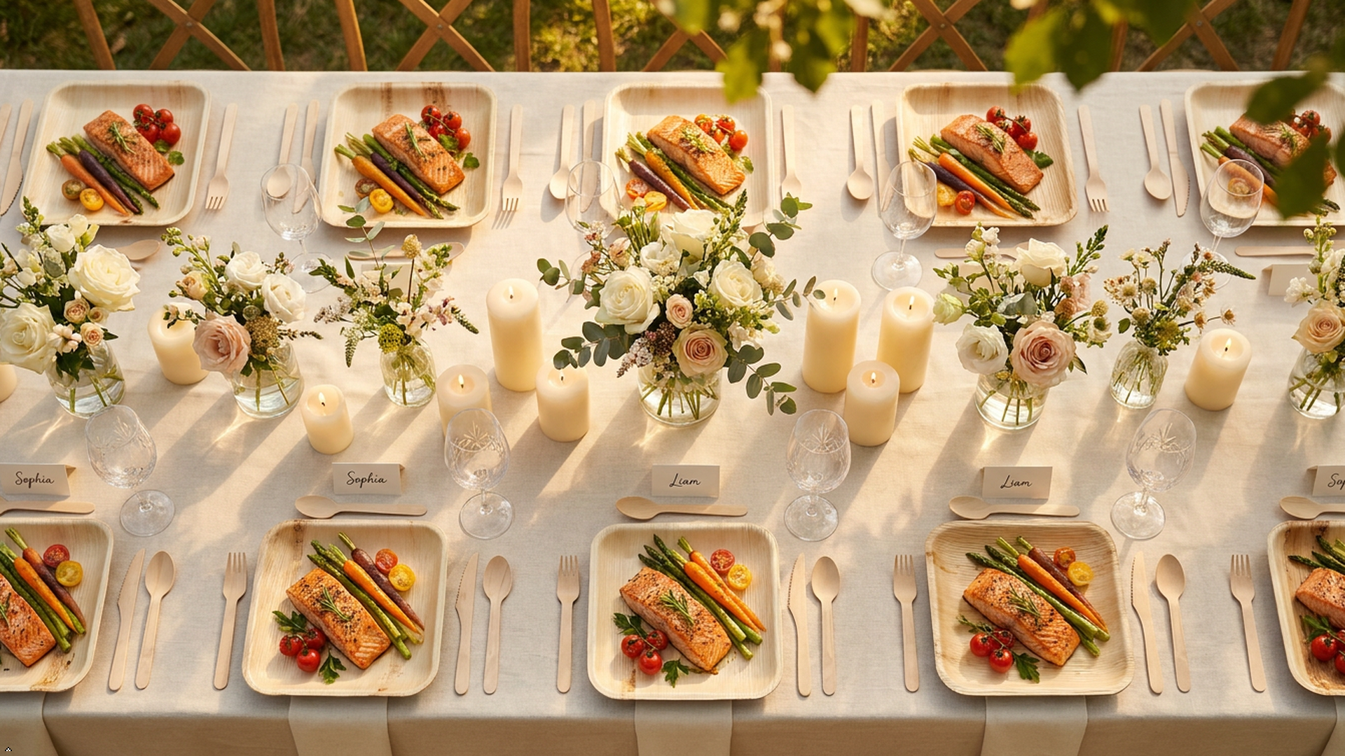 Biodegradable Palm Leaf Plates | Eco Dining | Lericopez